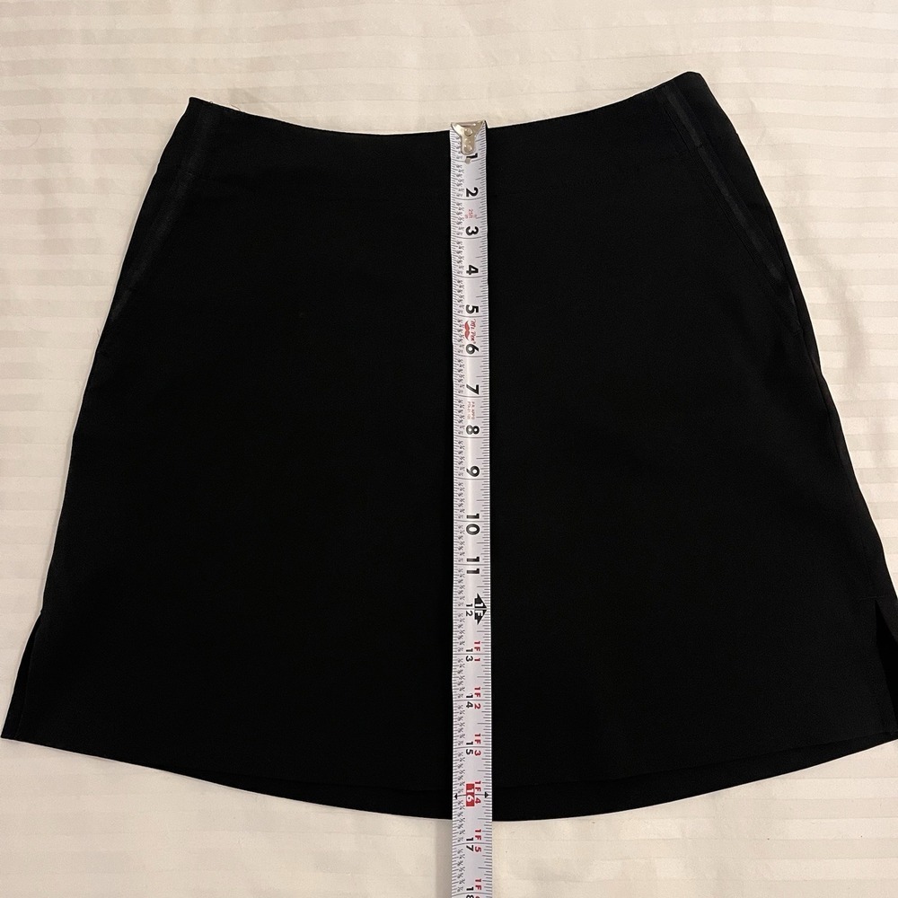 Lady Hagen Womens Black Essential Core Back Zip Golf Athletic Skort Size 0 - Picture 3 of 12